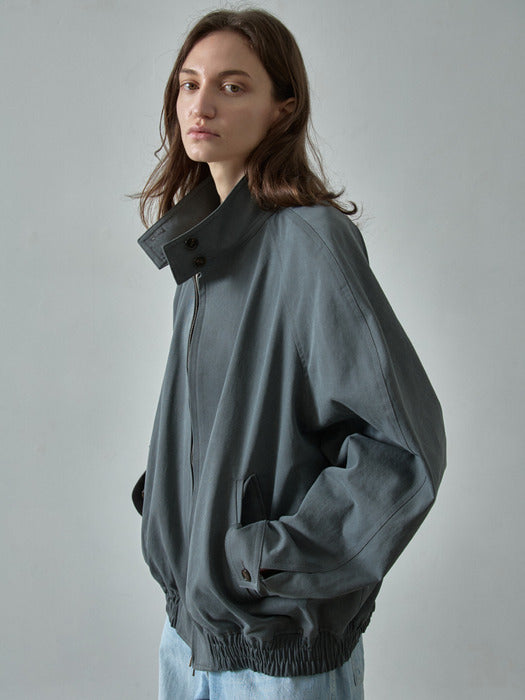 Facade Pattern Overfit Cotton Bluejong charcoal