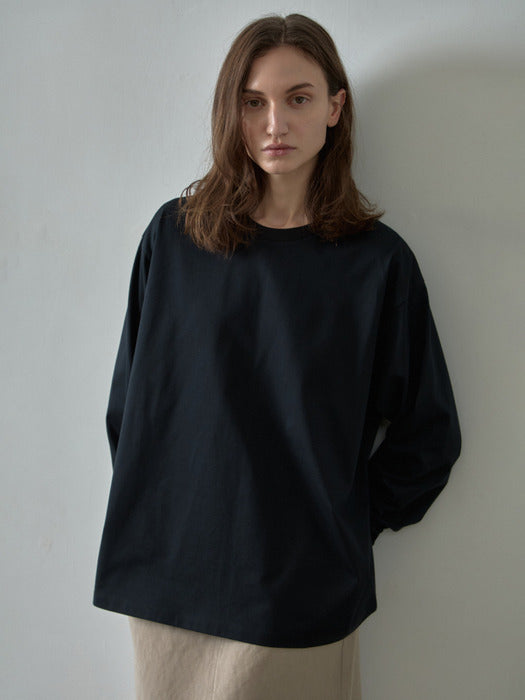 Facade Pattern Cotton Long Sleeve T-shirt