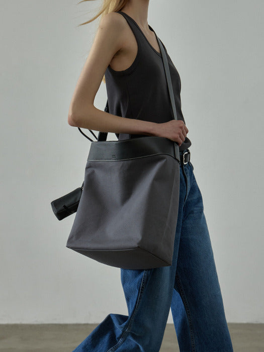 [facade pattern] Longchamp Big Back Black Grey