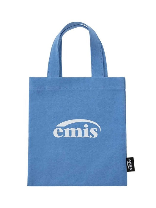 [emis] MINI COTTON ECO BAG-BLUE