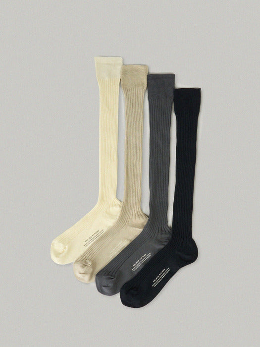 [facade pattern] Facade Pattern Slip Cotton Socks (4 Colors)