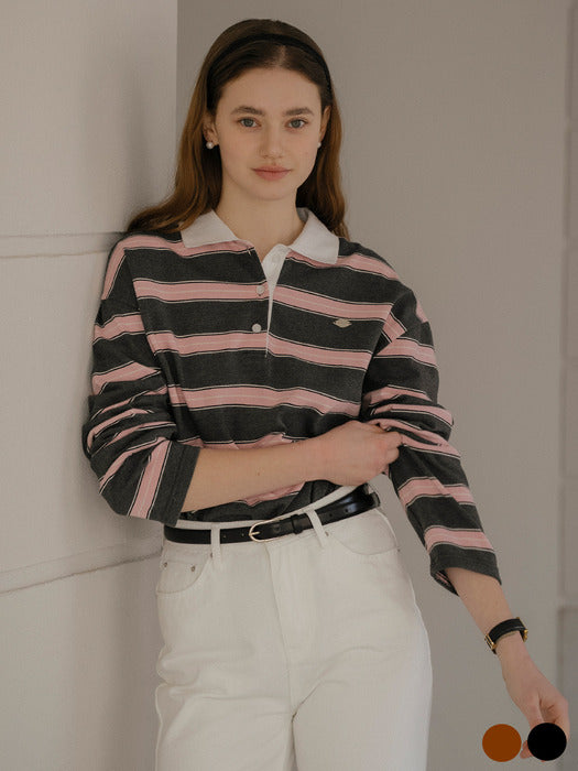 [TILLIDIE] Timeless Slim Buckle Leather Belt _ [2 colors]