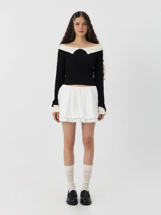 25PS VINE FLARE SKIRT [2COLORS]