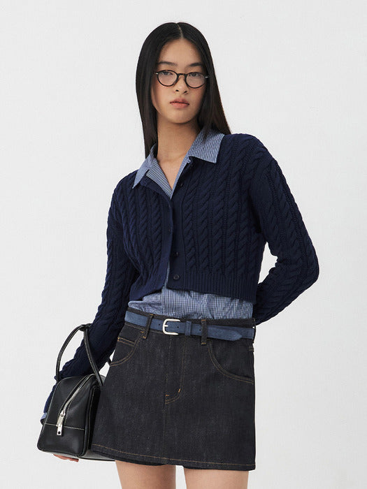 25PS VINE TAILORED SHIRT [2COLORS]
