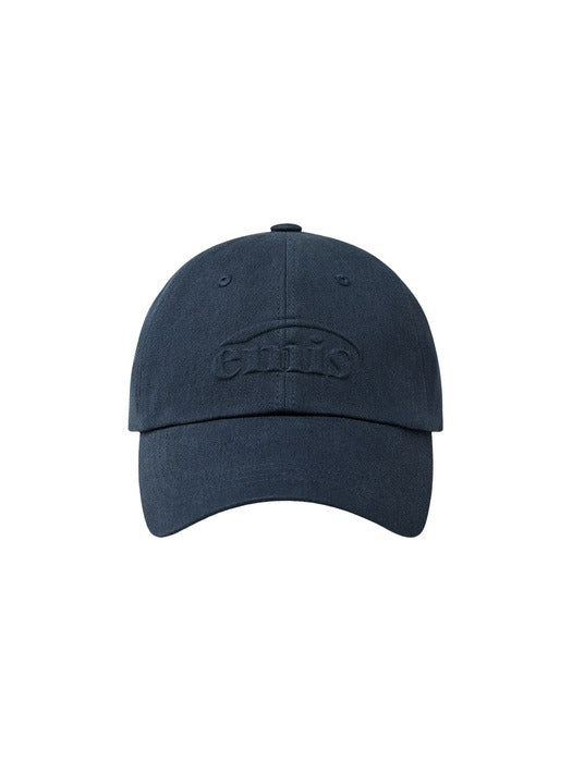 Emis Embossing Logo Ball Cap-Navy