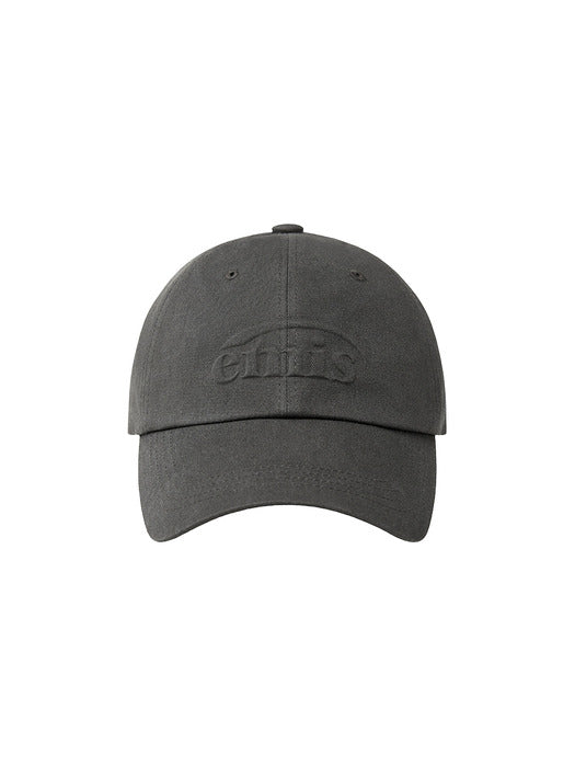 Emis Embossing Logo Ball Cap-Charcoal