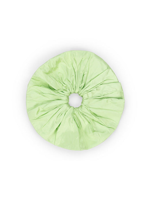 Frill Scrunchie Light Green
