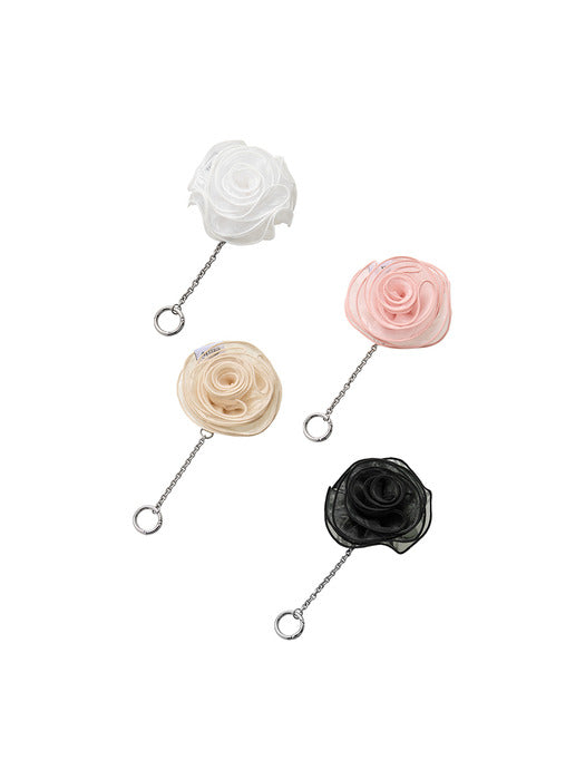 [emis] ORGANZA CORSAGE KEYRING