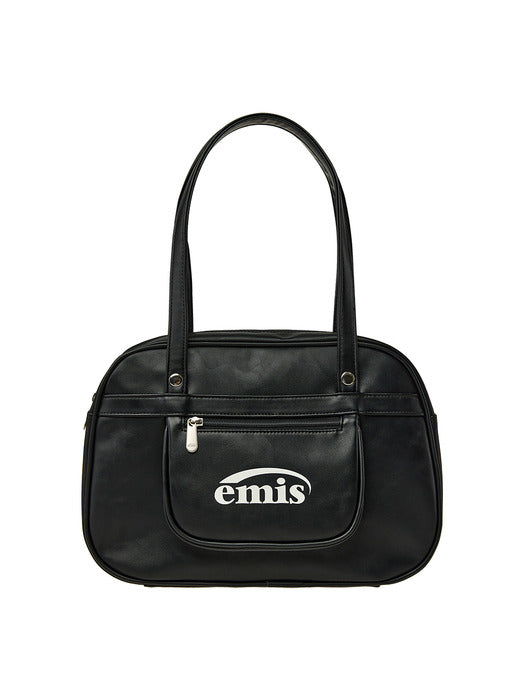 [emis] VINTAGE BOWLING BAG-BLACK