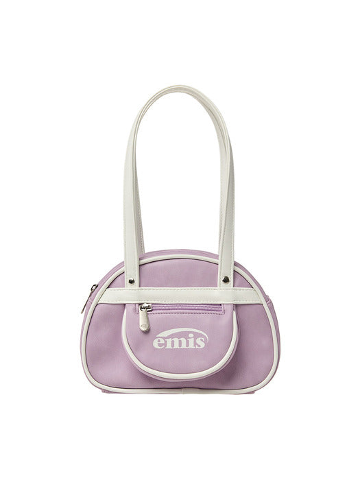 [emis] VINTAGE MINI BOWLING BAG-PURPLE