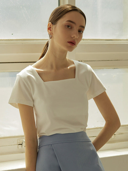 Wconcept_Mango_Maniplease Mango Maniplease Square Half Tee