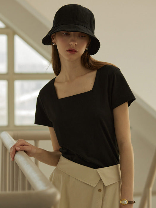 Wconcept_Mango_Maniplease Mango Maniplease Square Half Tee