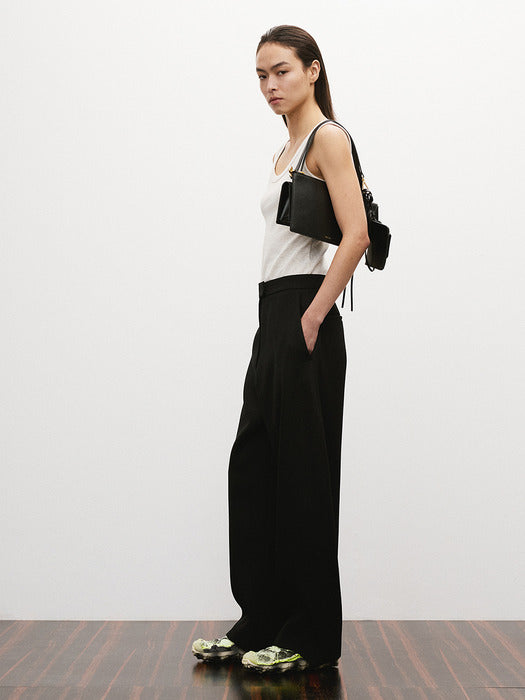 [recto] SCOOP NECK JERSEY TANK TOP (LIGHT GREY)