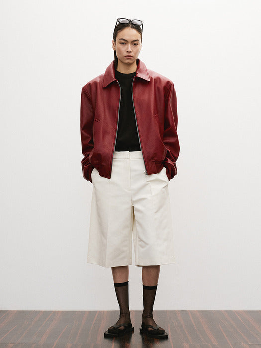 [recto] SIGNATURE BEN 21 VINTAGE RED JUMPER (VINTAGE RED)