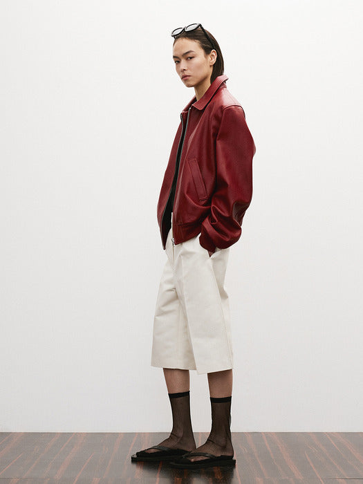 [recto] SIGNATURE BEN 21 VINTAGE RED JUMPER (VINTAGE RED)