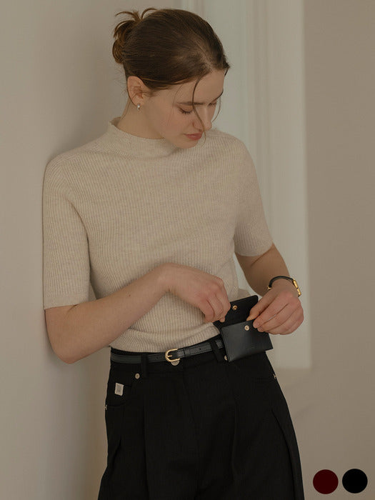 [TILLIDIE] Mini suede belt bag_[2color]