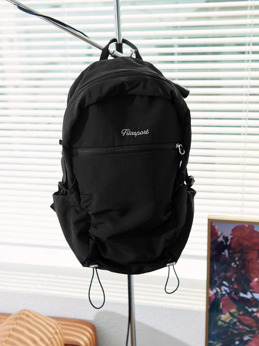 Soft Shirred Backpack_FS3BPH2301X_BLK