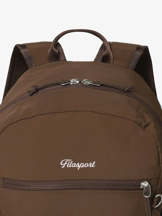 Soft Shirred Backpack_FS3BPH2301X_BRN