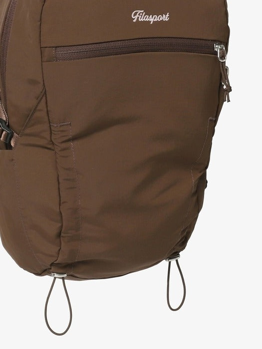 Soft Shirred Backpack_FS3BPH2301X_BRN