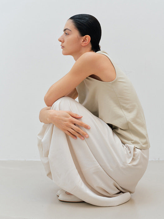 [moia] boat neck t-shirt (lime)