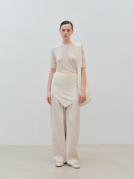 [moia] tangle double knit (ivory)