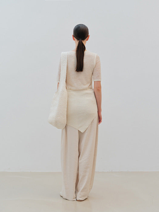 [moia] tangle double knit (ivory)