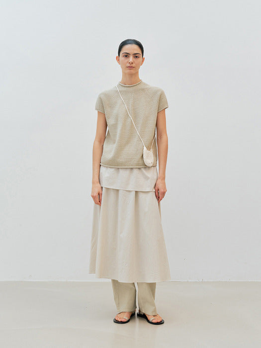 [moia] leaf wholegarment (limestone)