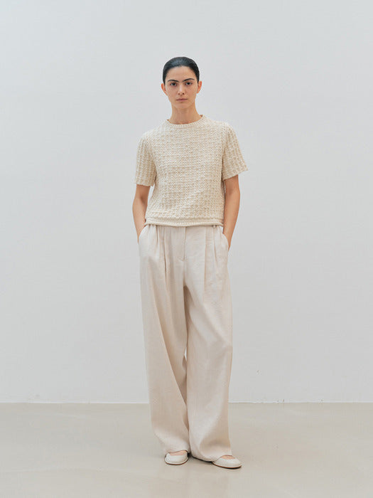 [moia] patio crop knit (ivory)