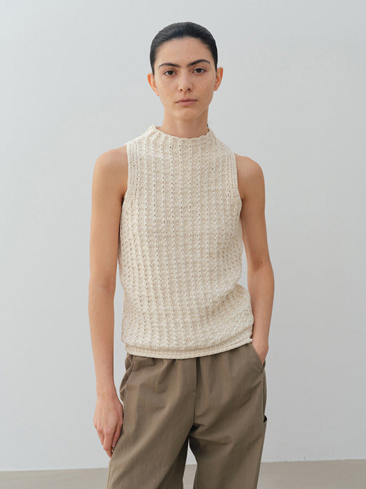 [moia] patio knit top (ivory)