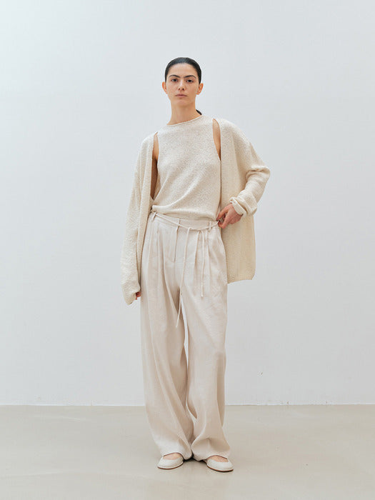 [moia] iris cardigan (ivory)