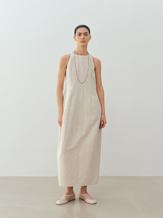 [moia] barrel dress (natural)