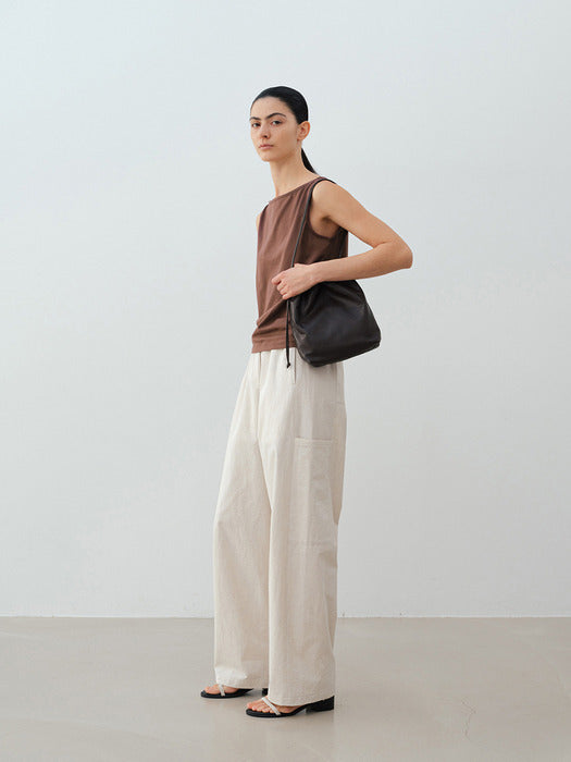 [moia] banding pants (ecru)