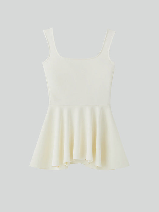 Recto RC Scuba Dress Swim Suit (Off White)