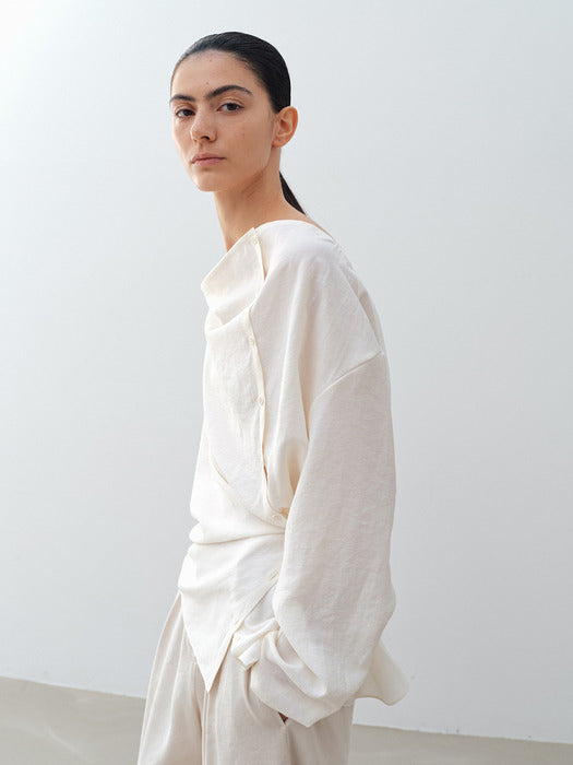 [moia] 2way shirt (ivory)