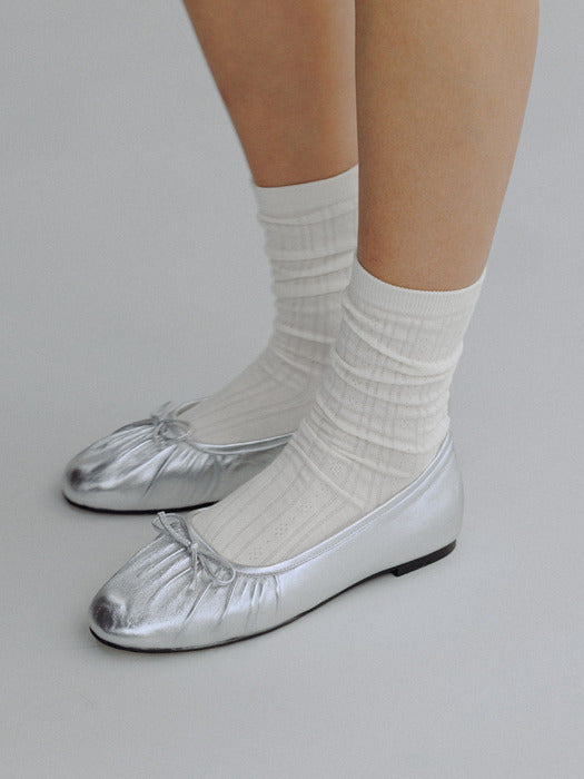 Mango Maniplease Punching Eyelet Socks