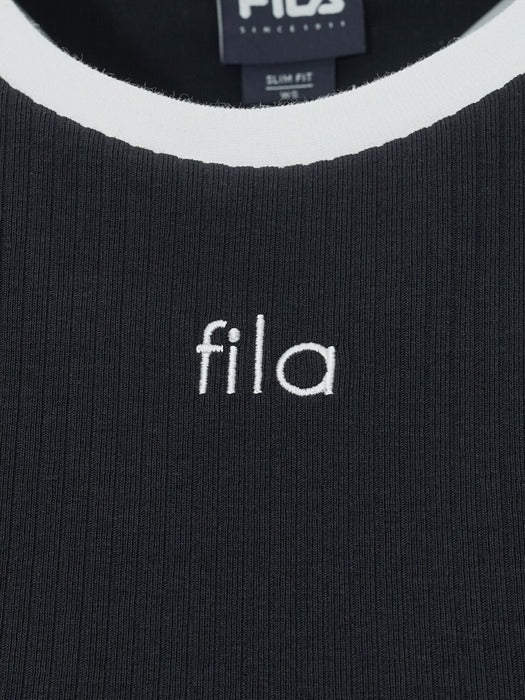 Women's 프리무브 Fitness Cropped T-Shirt_FS2ITH2252F_BLK