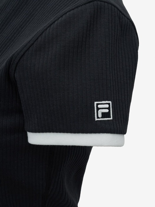 Women's 프리무브 Fitness Cropped T-Shirt_FS2ITH2252F_BLK