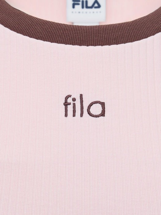 Women's 프리무브 Fitness Ribbed Sleeveless Top_FS2ITH2254F_SPN