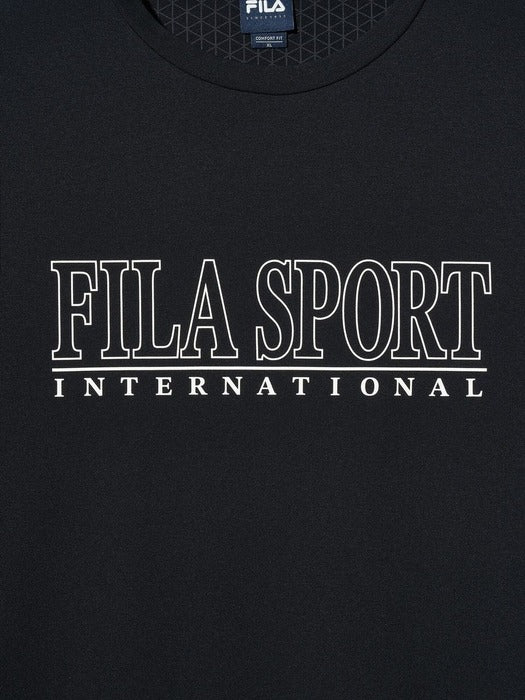 Cool-Touch International Lettering Short-Sleeve Tee_FS2RSH2104X_BLK