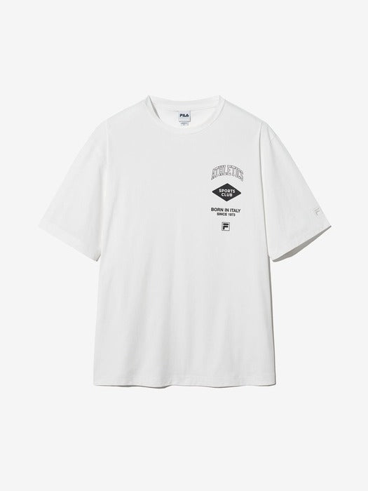 Cool-Touch Triple-Logo Short-Sleeve Tee_FS2RSH2107X_OWH