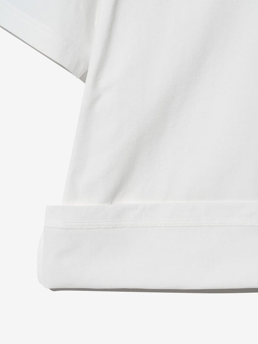 Cool-Touch Triple-Logo Short-Sleeve Tee_FS2RSH2107X_OWH