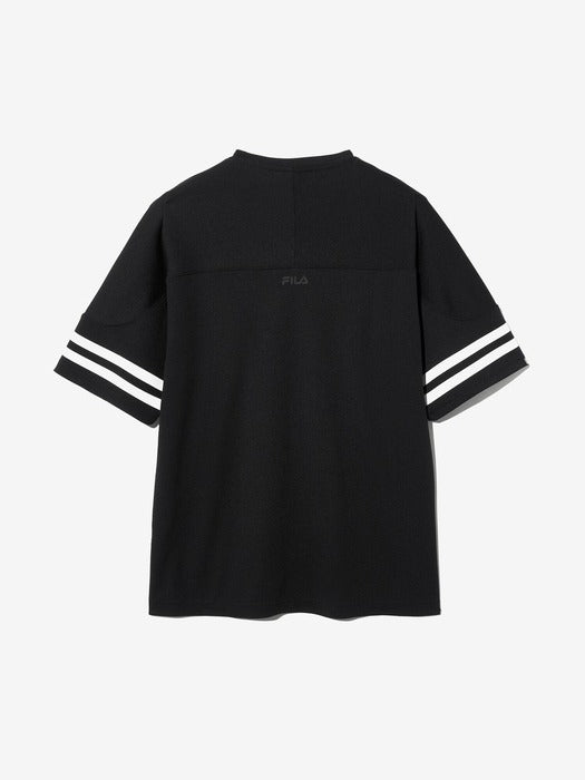Rugby Mesh Jersey Short-Sleeve Tee_FS2RSH2114X_BLK