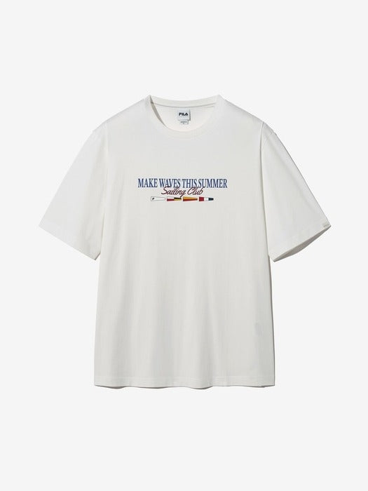 Sailing Lettering Supima Short-Sleeve Tee_FS2RSH2118X_OWH