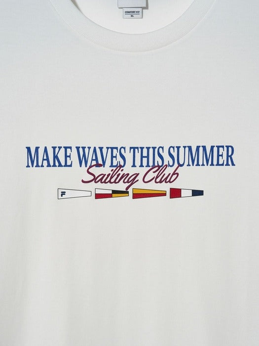 Sailing Lettering Supima Short-Sleeve Tee_FS2RSH2118X_OWH