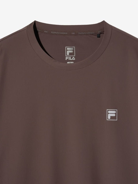 Unisex Essential Tricot T-Shirt / 24SS 리핏_FS2RSH2203U_BRN