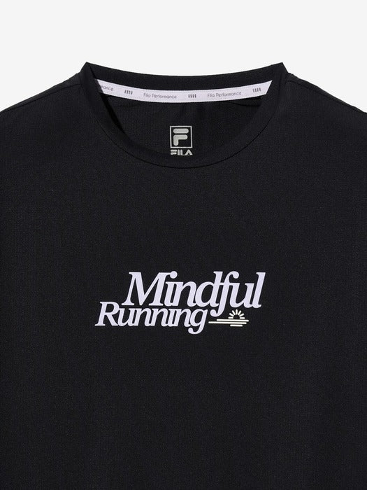 Women's COLD WAVE1. Cooling MINDFUL RUN T-shirt_FS2RSH2253F_BLK