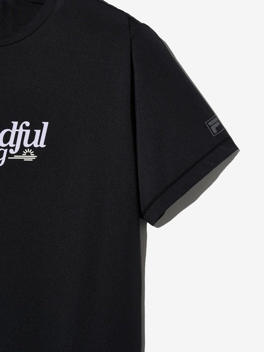 Women's COLD WAVE1. Cooling MINDFUL RUN T-shirt_FS2RSH2253F_BLK