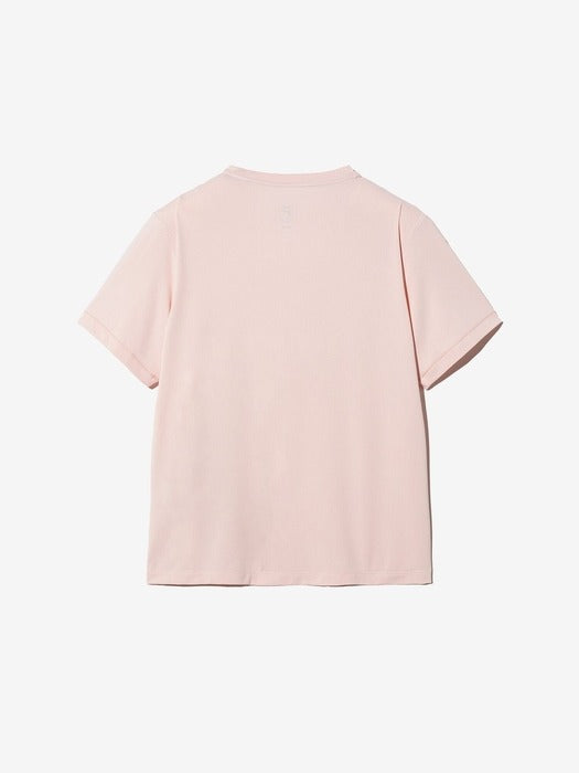 Women's COLD WAVE1. Cooling MINDFUL RUN T-shirt_FS2RSH2253F_SPN