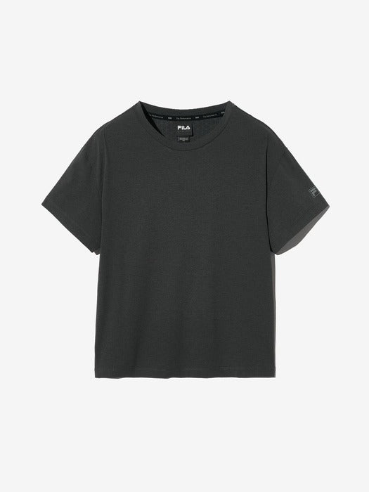 Women's COLD WAVE2 Cooling MINDFUL RUN T-Shirt_FS2RSH2255F_DGY