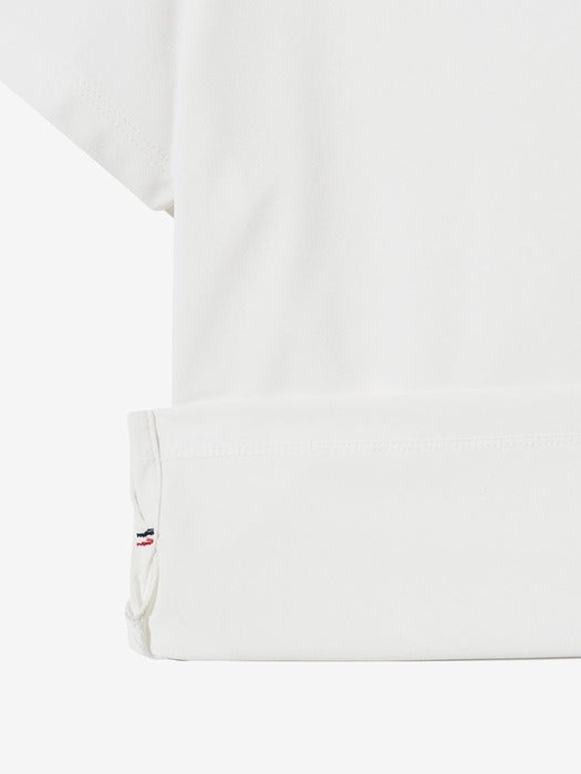 Basic Tennis Piqué T-Shirt_FS2RSH2351F_OWH